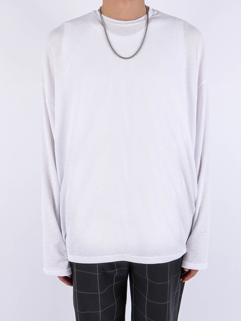 NV Linen Over Long Sleeve Tee (5color)