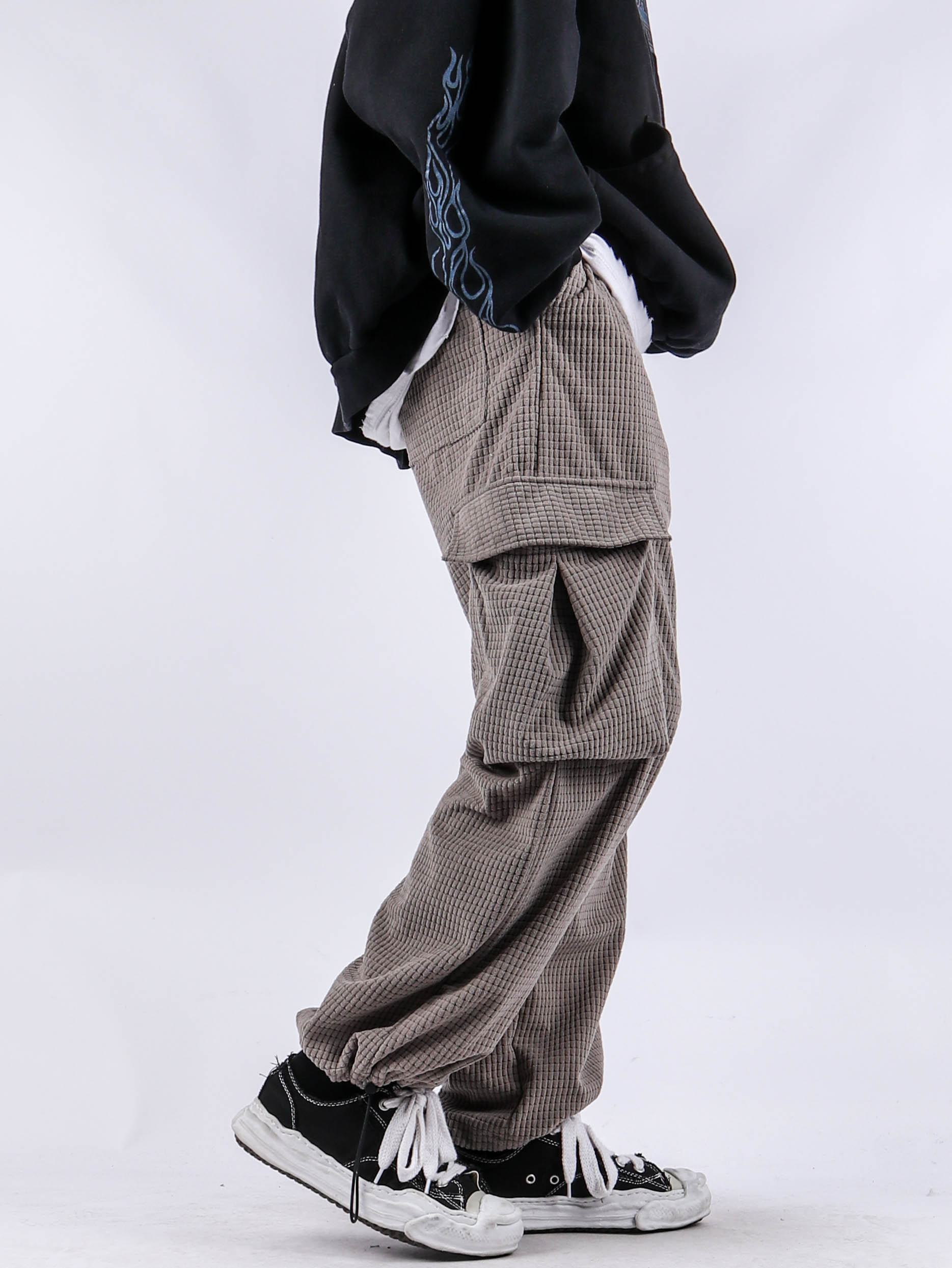 GE Corduroy Pocket Cargo Pants (2color)
