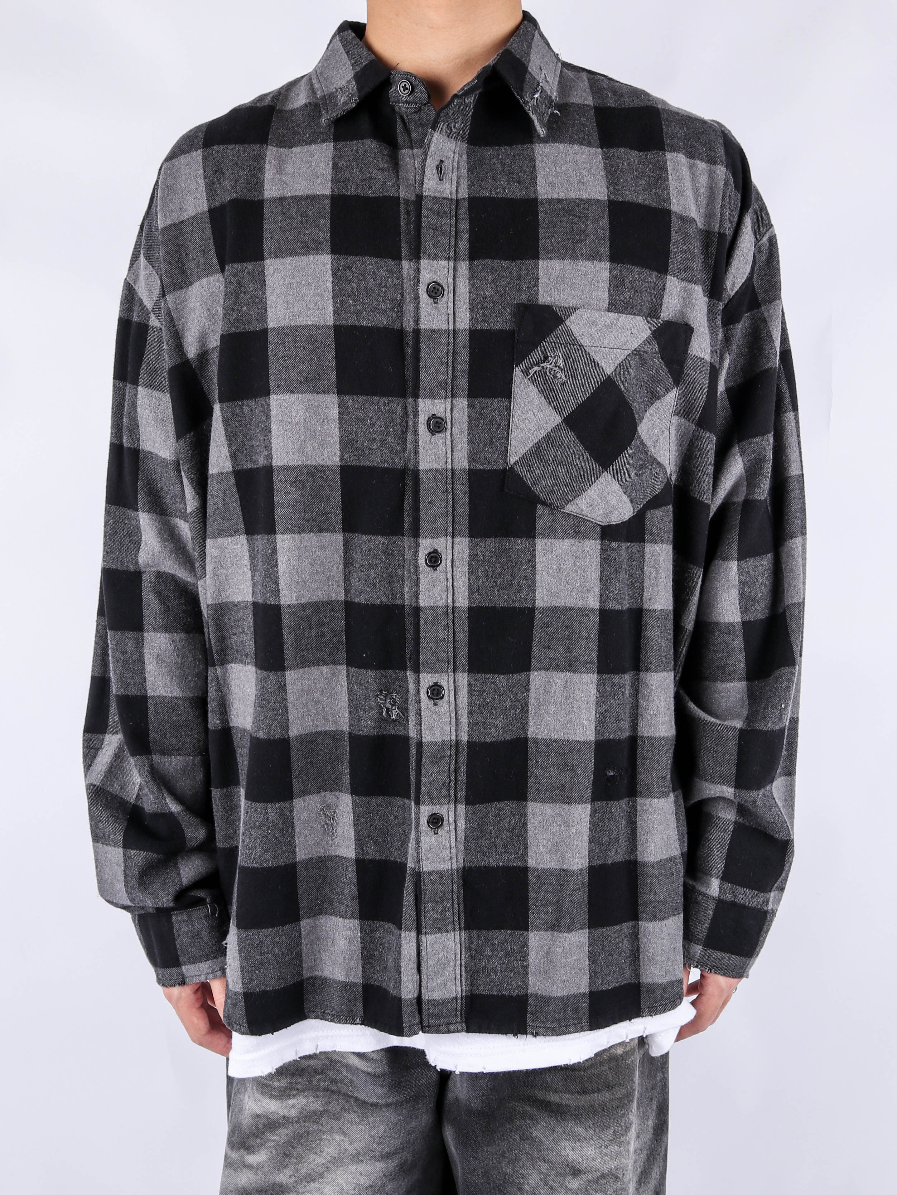 MG Relief Check Shirt (2color)