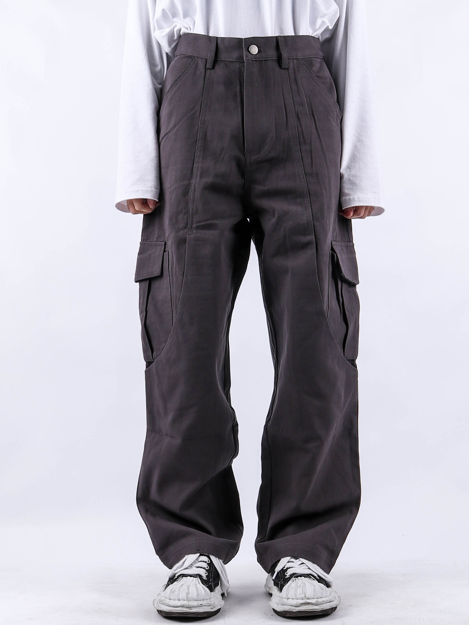 NM Nerd Slit Cargo Pants (4color)