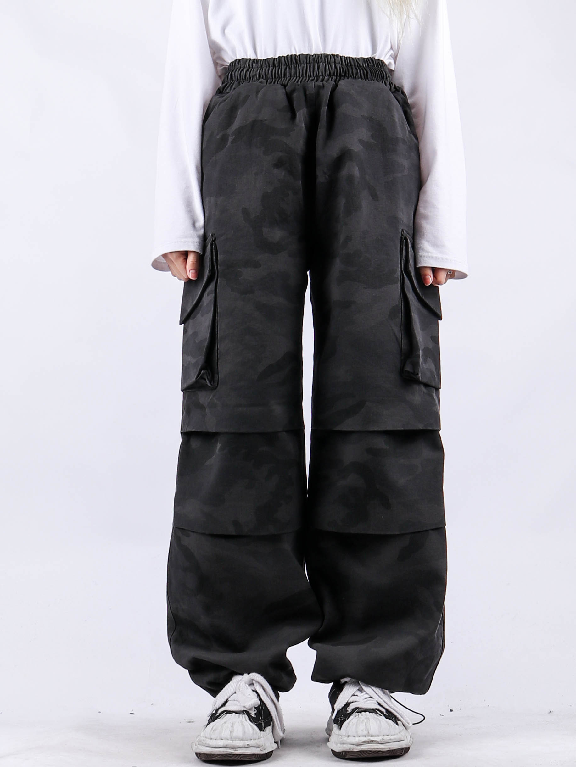 RG String Military Cargo Pants (2color)