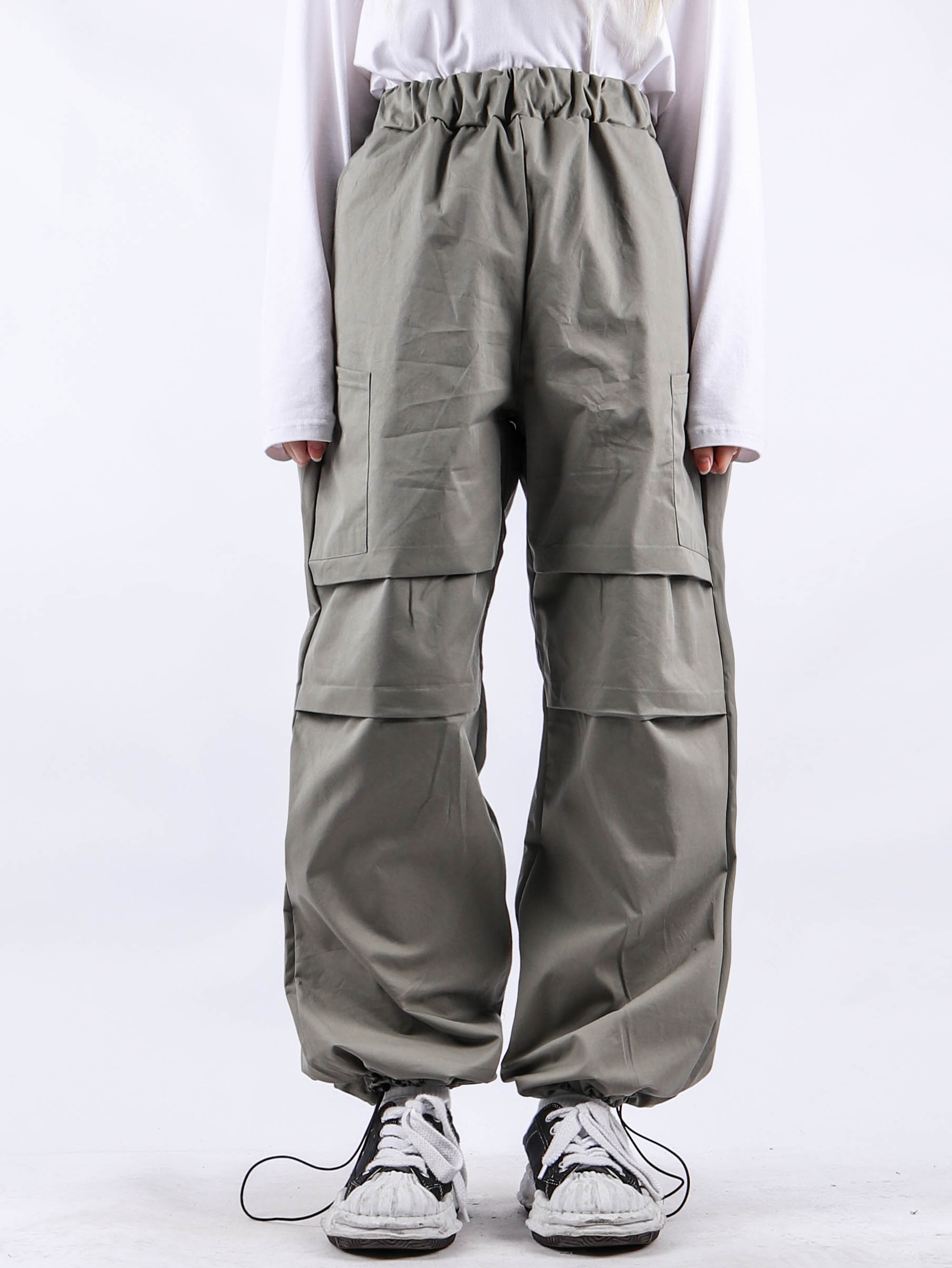 WT Need Para Suit Wide Pants (4color)