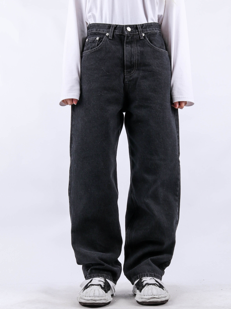 NS 04 Basic Wide Jeans (2color)